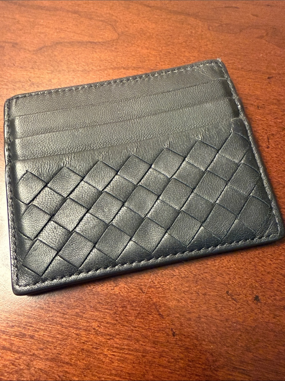 Bottega Veneta Intrecciato Card Holder - Picture 3 of 6